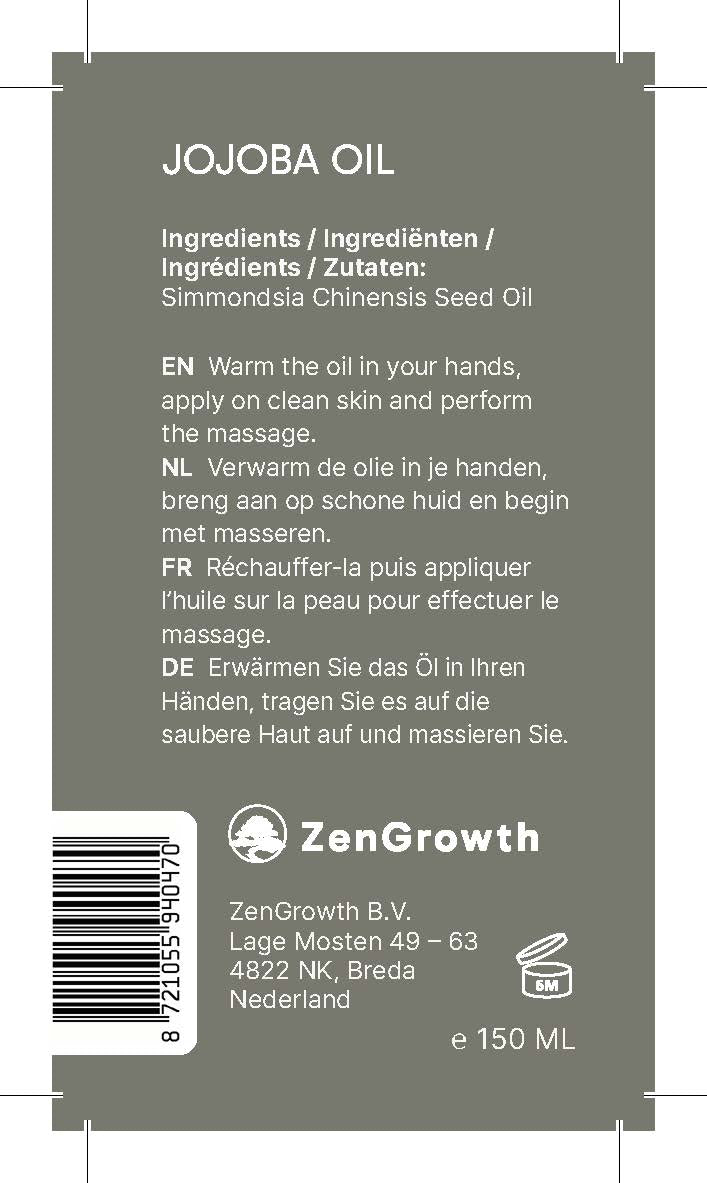 ZenGrowth 100% Kaltgepresstes Jojobaöl 150ml