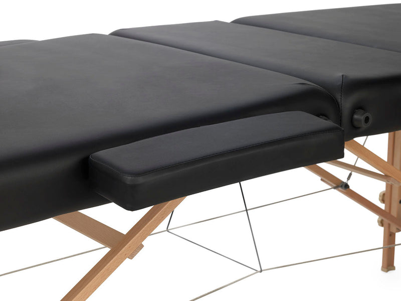 Tweedekans ZENGROWTH Massagetafel Economy Zwart