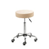 ZenGrowth Tabouret Beige mit Chromgestell