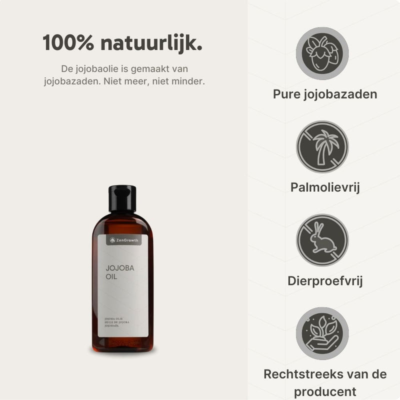 ZenGrowth 100% Kaltgepresstes Jojobaöl 150ml