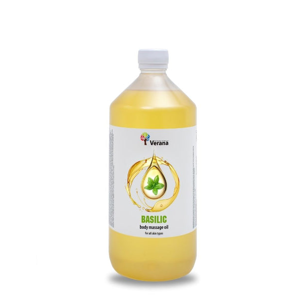 Verana 100% natuurlijke Massageolie Basilicum 1l