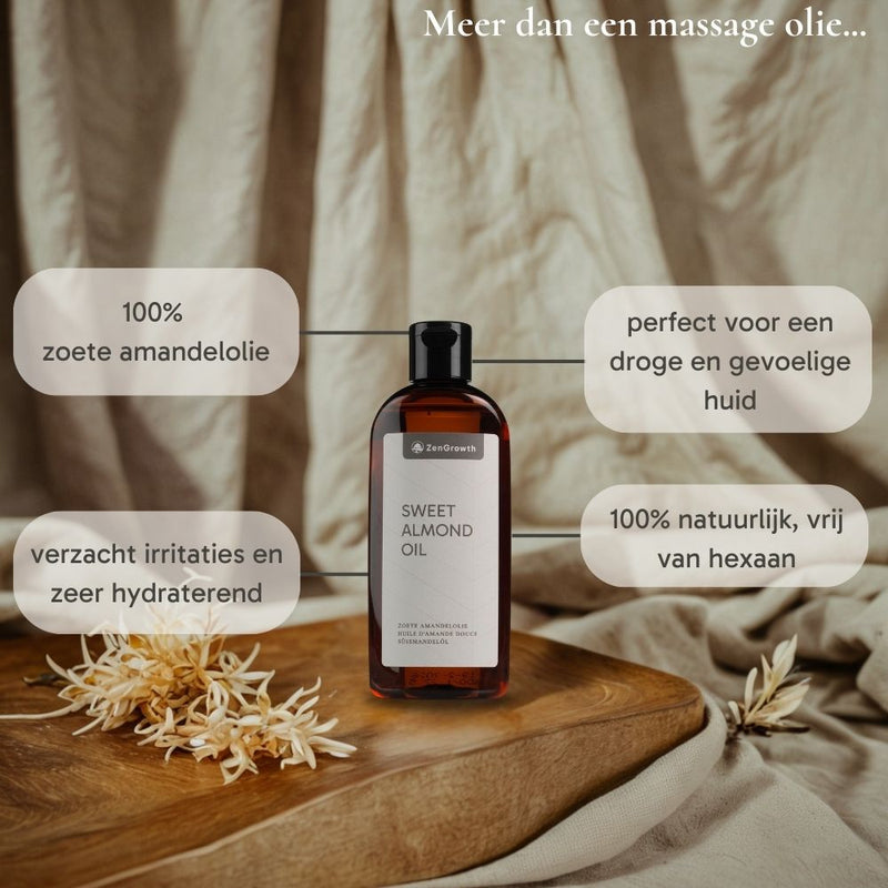 ZenGrowth 100% Natürliche Süßmandelöl 150ml