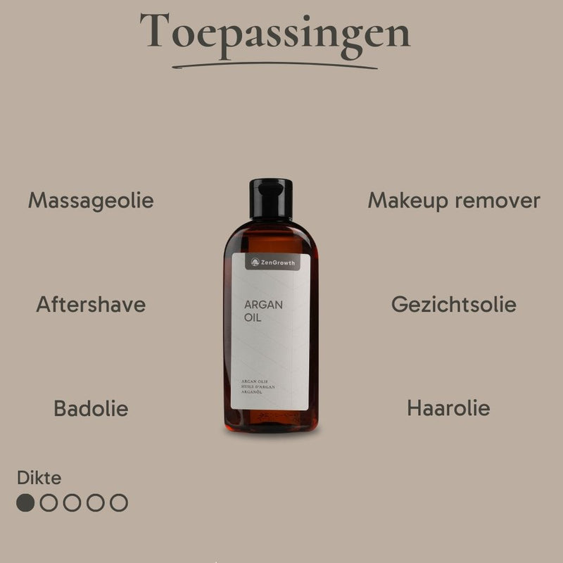 ZenGrowth 100 % kaltgepresstes Bio-Arganöl 150 ml