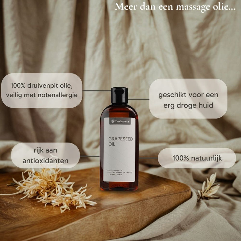 ZenGrowth 100% Natürliche Traubenkernöl 150ml