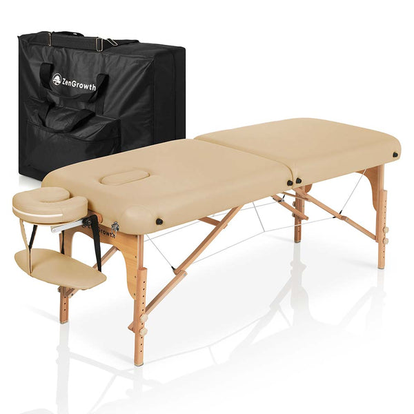 ZENGROWTH Massagetafel Gavia Beige 71cm