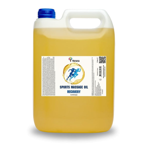 Verana 100% natürliches Massageöl Sport & Recovery 5l