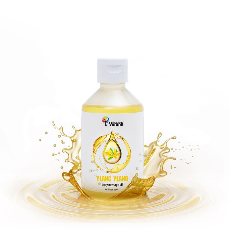 Verana 100% Natürliches Massageöl Ylang Ylang 250ml