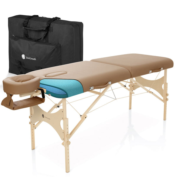 ZENGROWTH Massageliege Belverde 2.0 Mokka 71cm