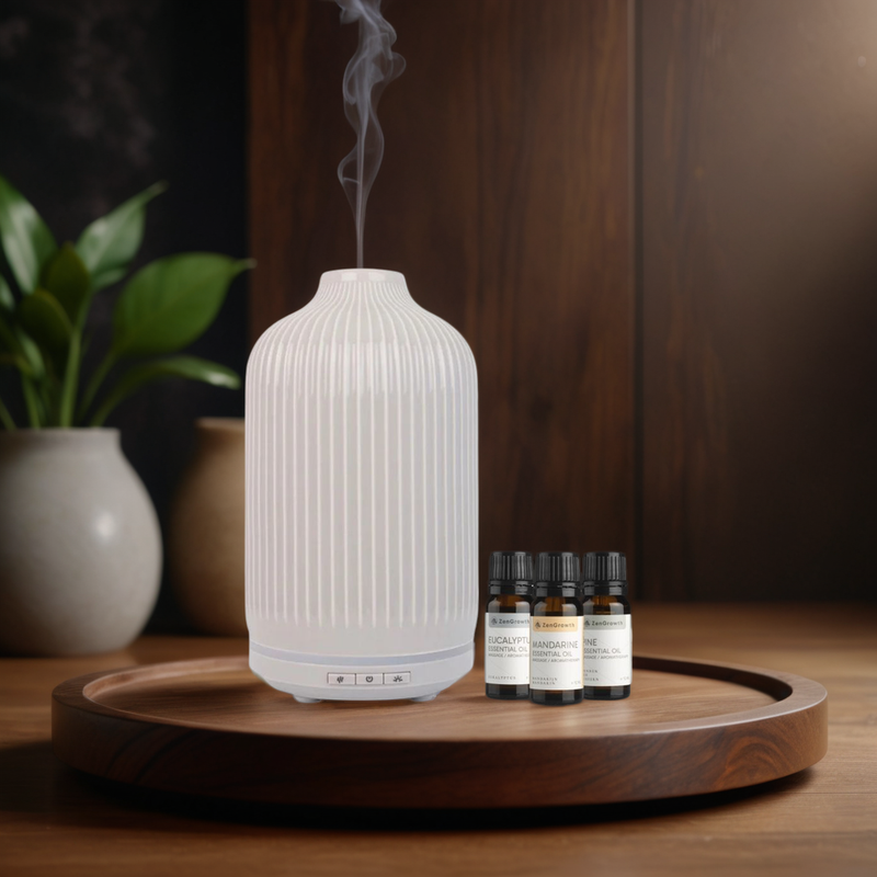 Winter-Set - Joséphine Diffuser + 3x 10ml Ätherisches Öl